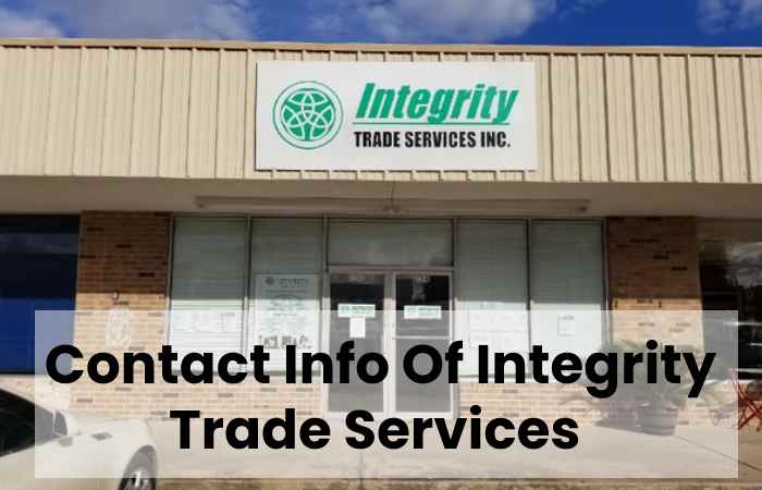 Contact Info Of Integrity Trade Services 