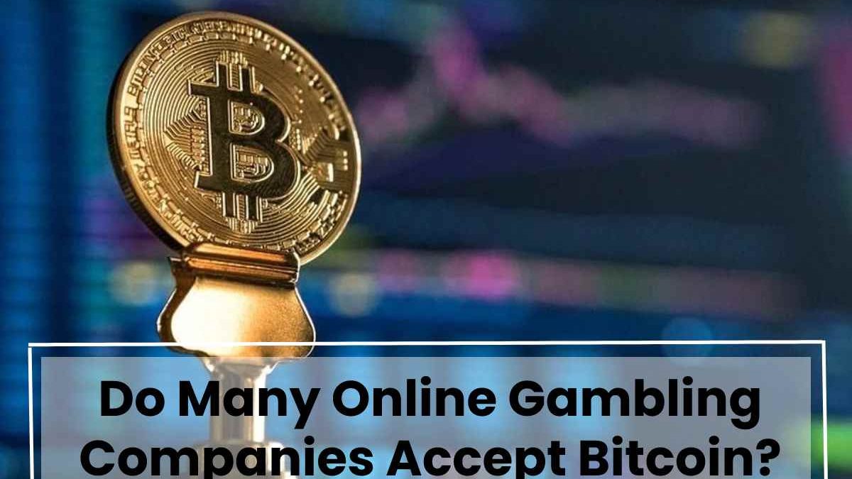 Do Many Online Gambling Companies Accept Bitcoin?