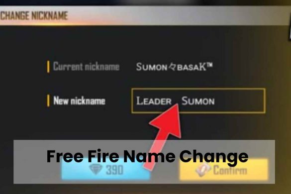 Free Fire Name Change