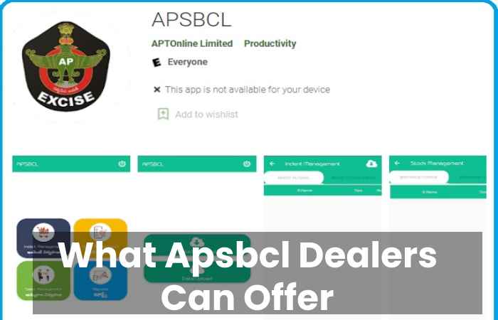 What Apsbcl Dealers Can Offer