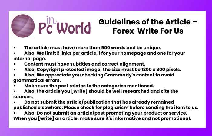 Guidelines of the Article – Write For Us