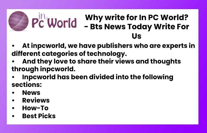 Bts News Today Write For Us