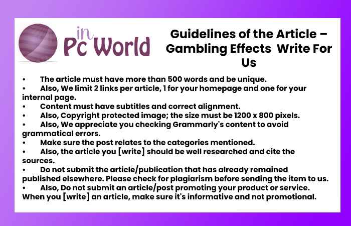 Gambling Effects 