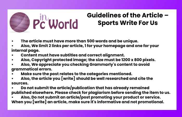 Guidelines of the Article – Business Advice Write For Us (2)