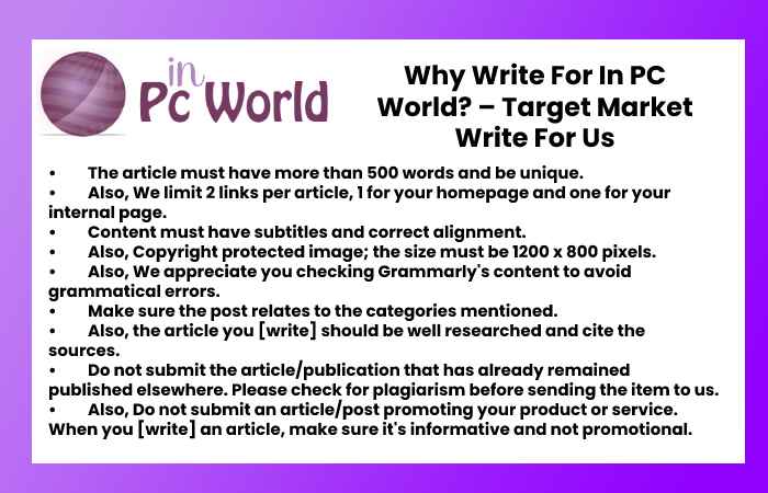 Target Market Write For U