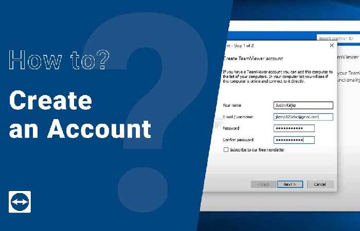 How Do I Create An Account?