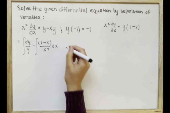 Solve The Given Differential Equation By Separation Of Variables. Dp Dt = P − P2