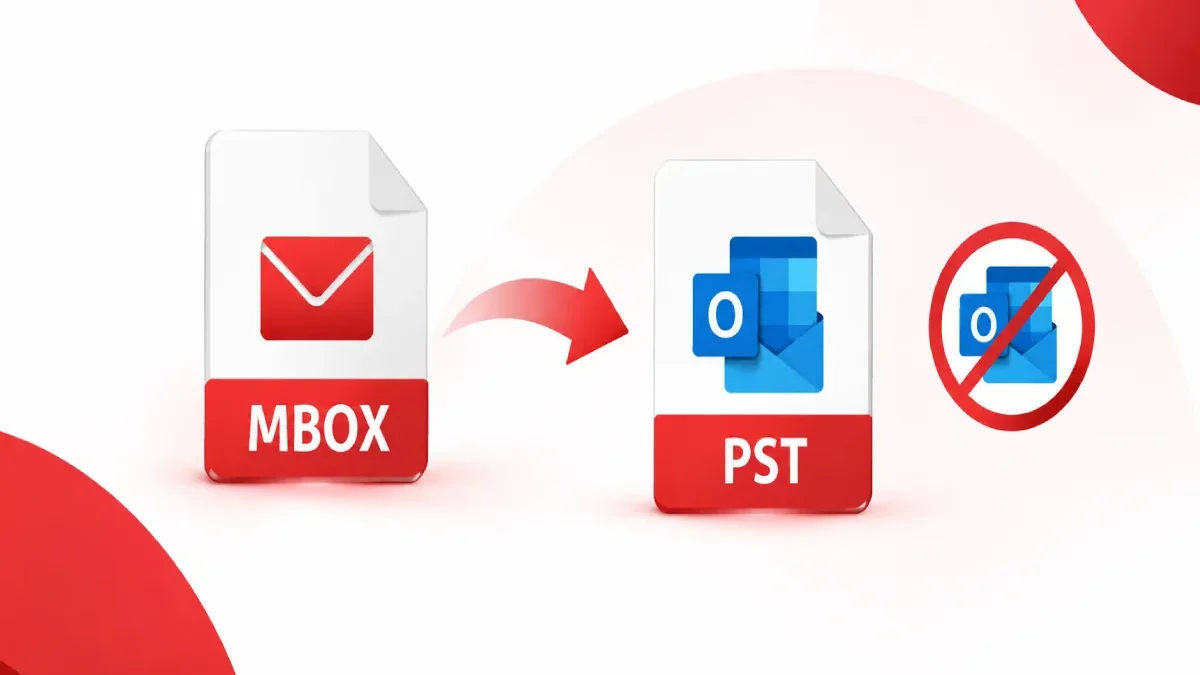 How to Convert MBOX to PST Without Outlook